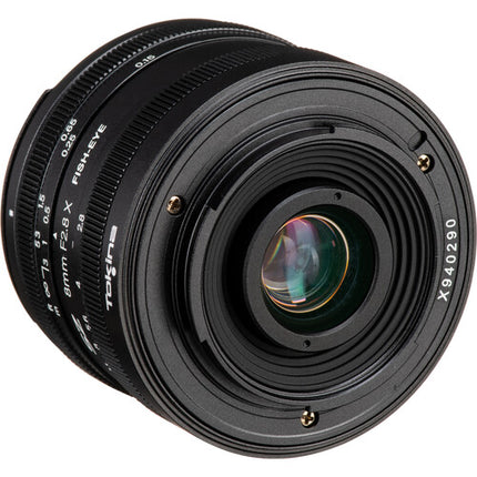 Tokina SZ 8mm f2.8 Lente Ojo de Pez Fujifilm X Ángulo 180°