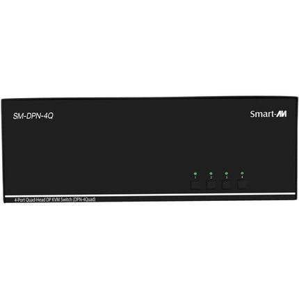 Smart-AVI Switch KVM 4 Puertos Quad-Head DisplayPort 3840x2160 30Hz Audio USB 2.0