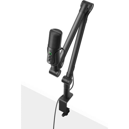 Sennheiser Profile USB Mic Condensador para Streaming con Boom Arm y Control de Ganancia