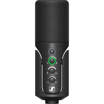 Sennheiser Profile USB Mic Condensador para Streaming con Boom Arm y Control de Ganancia