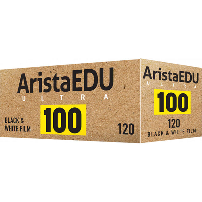 Arista EDU Ultra 100 Película en Blanco y Negro 120 Rollos Granulado Fino Alta Nitidez