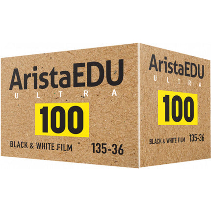 Arista EDU Ultra 100 Película negativa en blanco y negro 35mm 36 exposiciones grano fino
