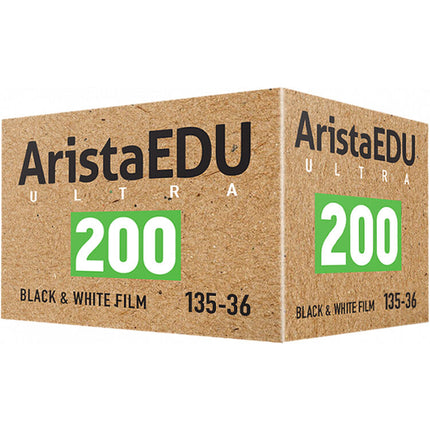 Arista EDU Ultra 200 Película Blanco y Negro 35mm 36 Exposiciones grano fino exposición amplia
