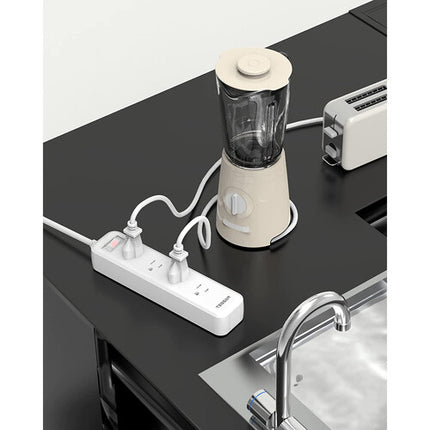 Tessan Protector Sobretensiones Exterior 4 Tomas 2 USB 6 pies IPX4