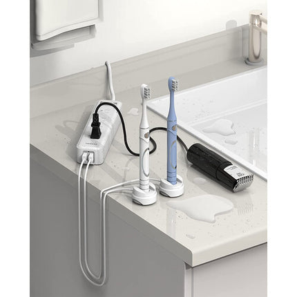 Tessan Protector Sobretensiones Exterior 4 Tomas 2 USB 6 pies IPX4