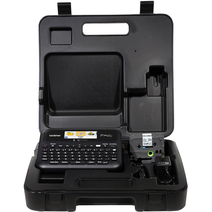 Brother PTD610BTVP Etiquetadora Profesional Conectada Pantalla LCD 20 Caracteres Estuche de Transporte