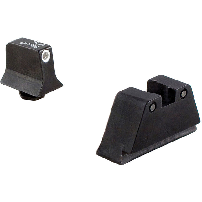 Trijicon Bright & Tough Mira Nocturna para Glock Marco Grande con Lámparas Tritio y Cuerpo Metálico