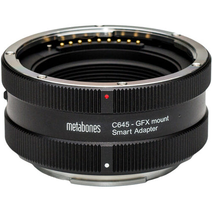 Metabones Contax 645 Adaptador para objetivo a montura FUJIFILM G con botón programable y pie de trípode desmontable
