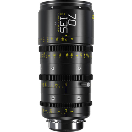 DZOFilm Catta Ace 70-135mm T2.9 Objetivo Zoom Cine PL EF 2.5m enfoque mínimo