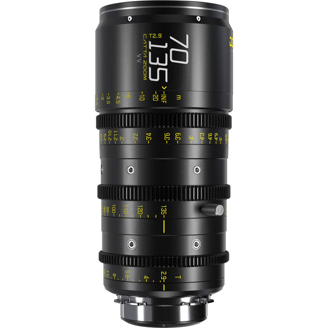 DZOFilm Catta Ace 70-135mm T2.9 Objetivo Zoom Cine PL EF 2.5m enfoque mínimo