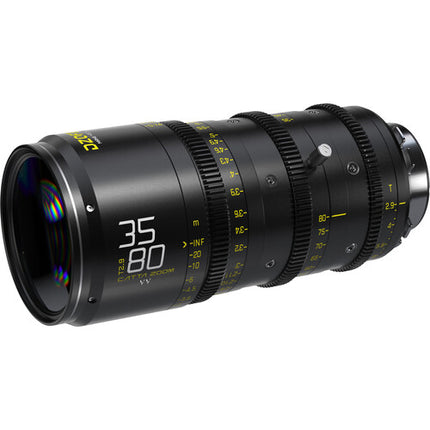 DZOFilm Catta Ace 35-80mm T2.9 Lente Zoom Cine con Adapter Octopus PL a Leica L
