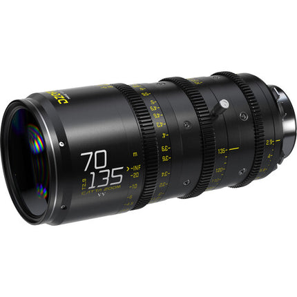 DZOFilm Catta Ace 70-135mm T2.9 Objetivo Zoom Cine PL EF 2.5m enfoque mínimo
