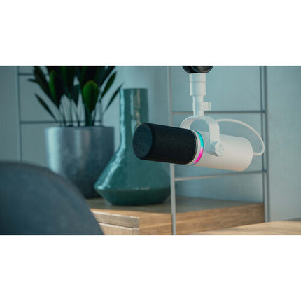 BEACN Mic Micrófono Dinámico USB para Streaming con Supresión de Ruido y Luz RGB