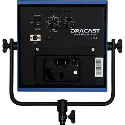 Dracast Pro Series LED1000 Panel LED Bicolor 12x12 3200-5600K CRI 96 Gold Mount