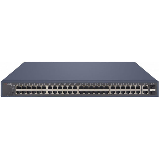 Hikvision DS-3E1552P-SI Switch Gestionado 48 Puertos Gigabit PoE+ 470W 104 Gb/s