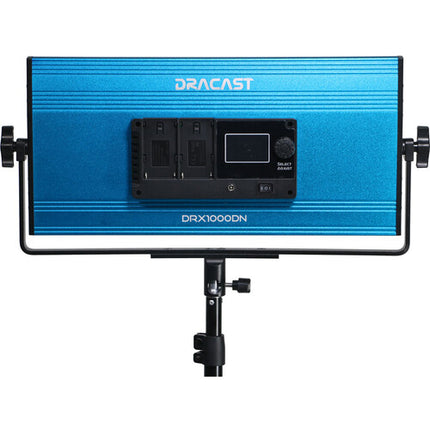 Dracast X Series LED1000 Panel LED Luz Diaria 1480 Lux 17x8 Pulg AC DC
