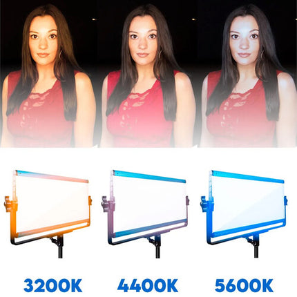 Dracast X Series LED2000 Panel LED RGB 3867 Lux 2800-8000K Kit 3 Luces
