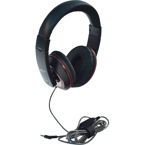 Califone 2021 Series Auriculares Estéreo Deluxe con Control de Volumen Cable Trenzado Resistente 1.8 m Plug 3.5 mm
