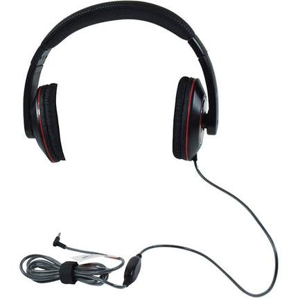Califone 2021 Series Auriculares Estéreo Deluxe con Control de Volumen Cable Trenzado Resistente 1.8 m Plug 3.5 mm