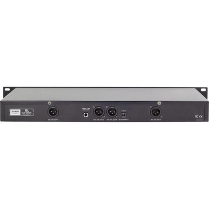 Nady D-450-HT-LT Sistema Inalámbrico Digital Cuatro Personas con 2 Micrófonos de Mano y Lavalier 300ft Alcance 10 Horas Batería