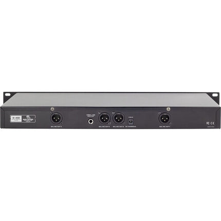 Nady D-450-LT-HM10 Sistema Inalámbrico Digital 4 Canales 300 ft Alcance 10h Batería