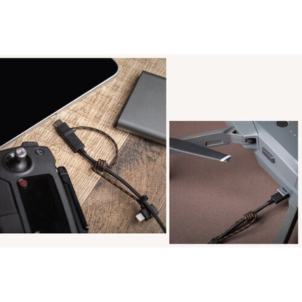Moshi Cable de carga universal 3 en 1 1 metro Lightning USB-C Micro-USB