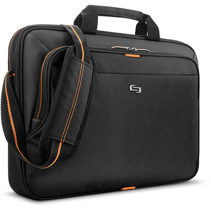Solo Ace Slim Maletín para Laptop 15.6" con Correa Ajustable Negro