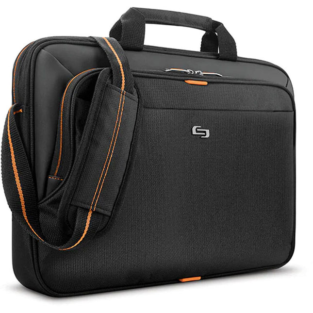 Solo Ace Slim Maletín para Laptop 15.6" con Correa Ajustable Negro
