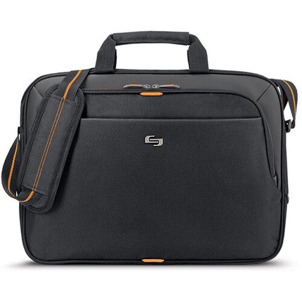 Solo Ace Slim Maletín para Laptop 15.6" con Correa Ajustable Negro