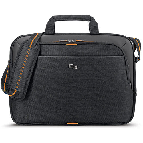 Solo Ace Slim Maletín para Laptop 15.6" con Correa Ajustable Negro