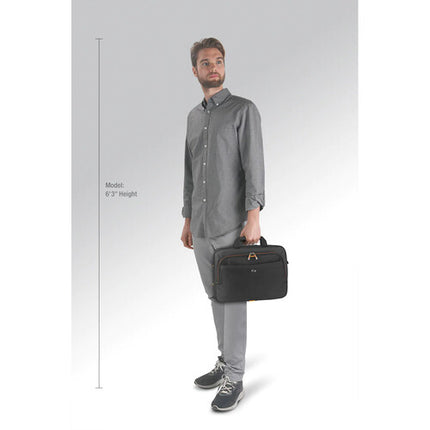 Solo Ace Slim Maletín para Laptop 15.6" con Correa Ajustable Negro