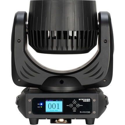Eliminator Lighting Stryker Wash Quad Cabezal Móvil LED RGBW 19x12W Zoom 6-50º