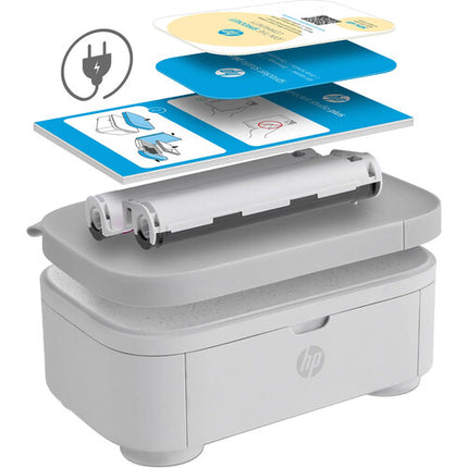 HP Sprocket Studio Plus Impresora Fotos 4x6 Bluetooth 300 dpi 10 hojas