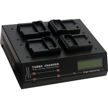 Dolgin Engineering TC400 Cargador Rápido de Baterías Cuatro Posiciones LCD