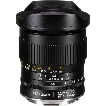 TTArtisan 11mm f/2.8 Objetivo Fisheye Leica L Montura L Full Frame