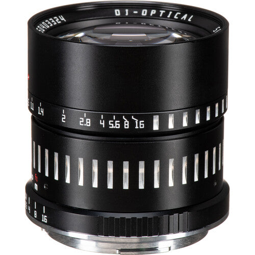 TTArtisan 50mm f0.95 objetivo para Canon RF apertura f0.95 a f16 y diafragma de 10 hojas