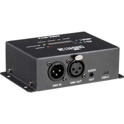 CHAUVET DJ DMX-RT4 Grabador Reproductor con Memoria 32GB y Triggers Independientes