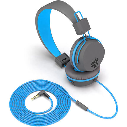 JLab JBuddies Studio Auriculares infantiles On-Ear con límite 85 dB y micrófono