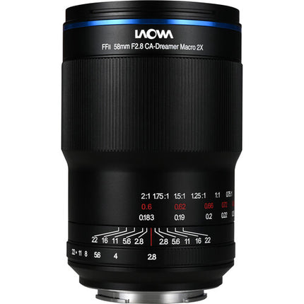 Venus Optics Laowa 58mm f/2.8 Lente Ultra Macro Sony E 2x Magnificación 7.3 Pulgadas Enfoque Mínimo