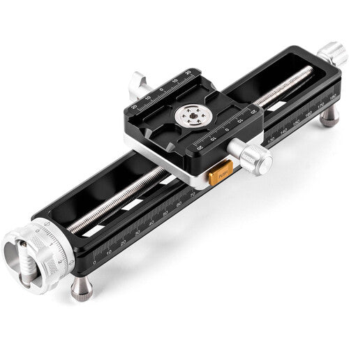 NiSi Macro Rail NM-200S 7.9 pulgadas con pinza giratoria 360° y capacidad 11 lb