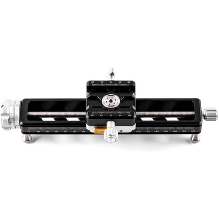 NiSi Macro Rail NM-200S 7.9 pulgadas con pinza giratoria 360° y capacidad 11 lb