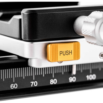 NiSi Macro Rail NM-200S 7.9 pulgadas con pinza giratoria 360° y capacidad 11 lb
