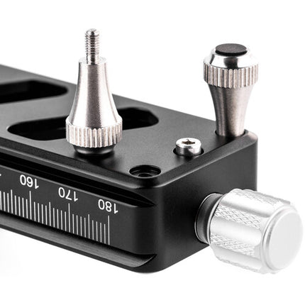 NiSi Macro Rail NM-200S 7.9 pulgadas con pinza giratoria 360° y capacidad 11 lb