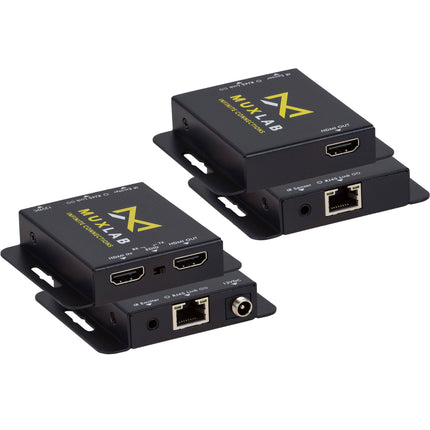 MuxLab HDMI Extender Kit Transmisor Receptor Extensor UHD 4K 40m con Emisor IR