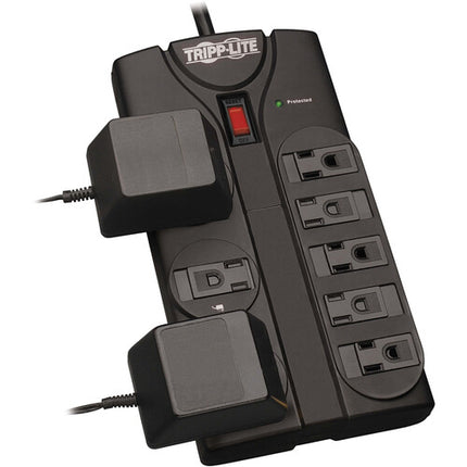 Tripp Lite Protect It! TLP808B Protector de Sobretensión 8 Tomas 1440 Julios 8 Pies de Cable