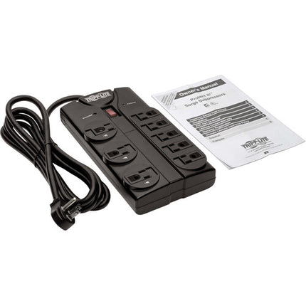 Tripp Lite Protect It! TLP808B Protector de Sobretensión 8 Tomas 1440 Julios 8 Pies de Cable