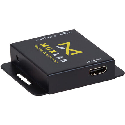 MuxLab HDMI Extender Kit Transmisor Receptor Extensor UHD 4K 40m con Emisor IR