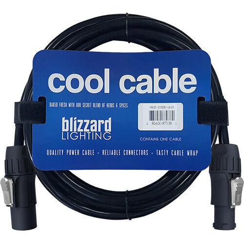 Blizzard Cool Cable PCT Cable de Interconexión 10' IP65 Waterproof PowerCON TRUE1