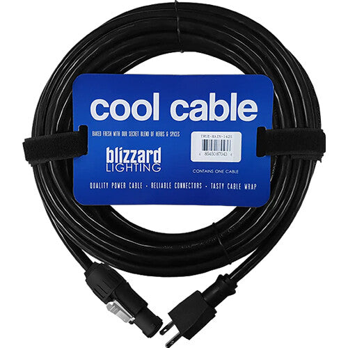 Blizzard Cool Cable PCT Cable Interconector Edison 25 pies IP65 resistente al agua