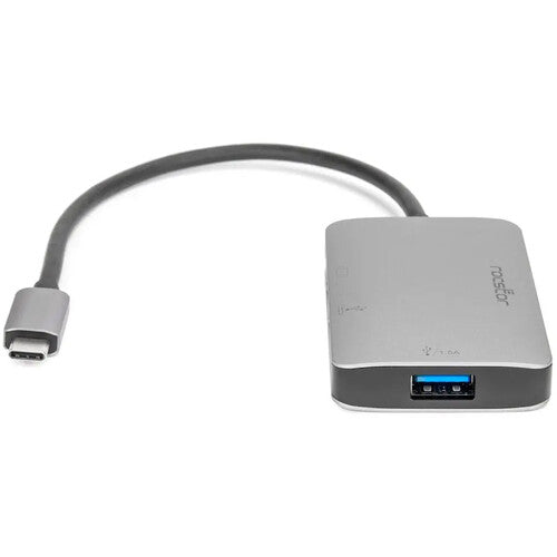Rocstor Adaptador Multiporta USB-C 3 en 1 HDMI 4K 30Hz Carga 100W